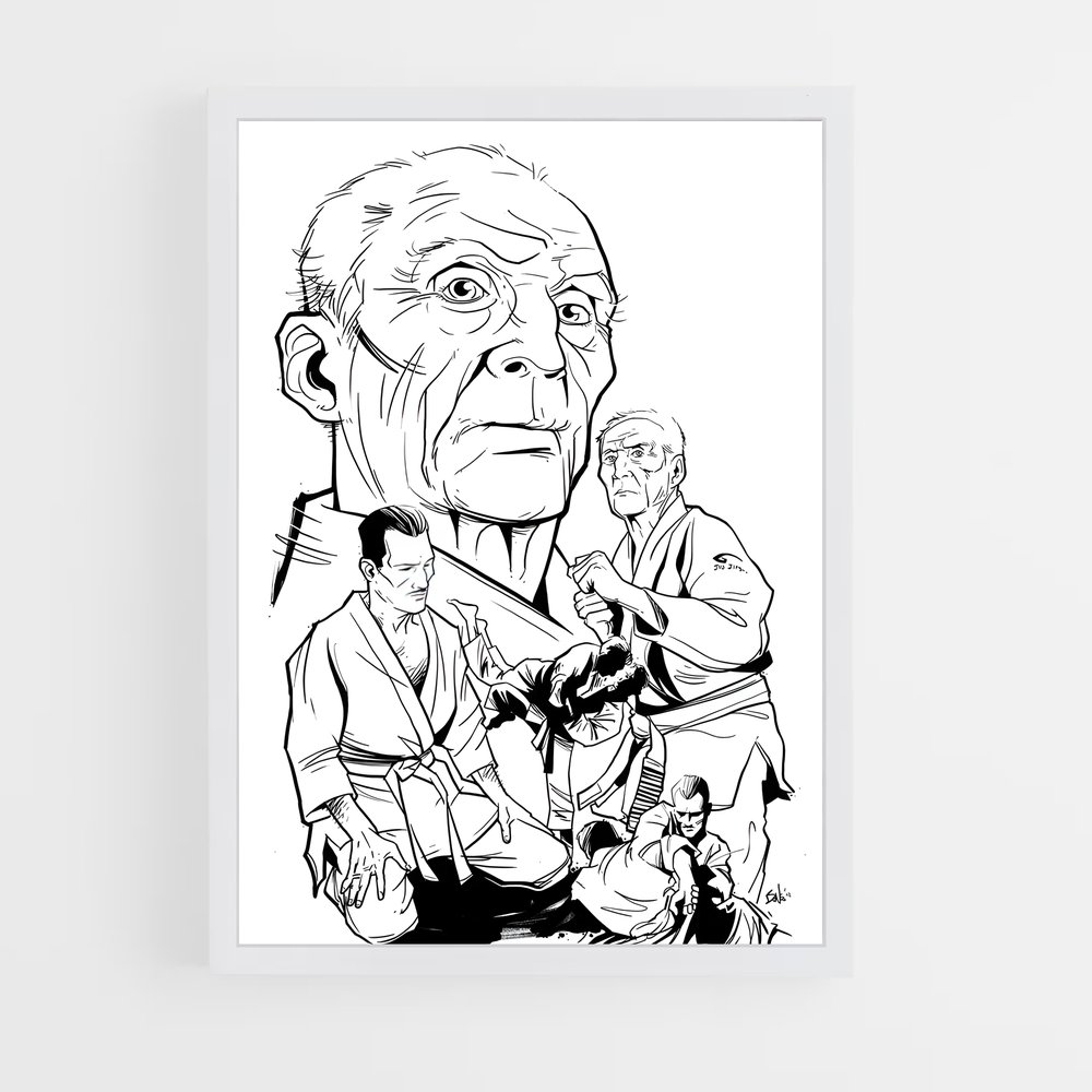 Poster Fist of Strength – affiche Jiu-jitsu brésilien (vue 3)
